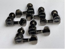 Jackson Guitar Tuners Black Nickel Set 3L+3R